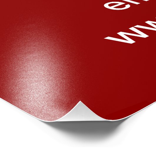 Valentinverkauf in der Wirtschaft - Rotes Foto (Ecke)