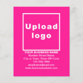 Valentinverkauf in Rosa Flyer (Hinten)