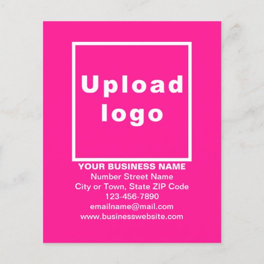 Valentinverkauf in Rosa Flyer (Hinten)