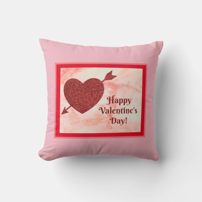 Valentinwirbelpilz Kissen (Vorderseite)