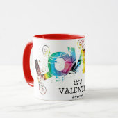 Valentinzeit Tasse (Vorderseite Links)
