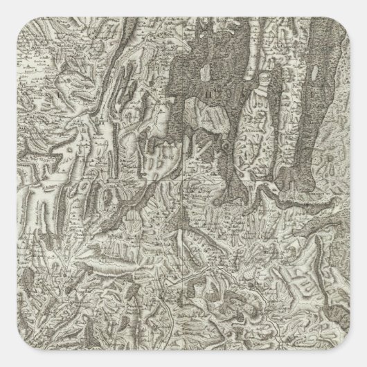 Valenz Quadratischer Aufkleber (Vorderseite)