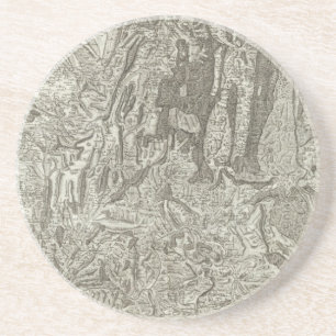 Valenz Sandstein Untersetzer