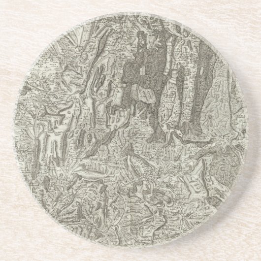 Valenz Sandstein Untersetzer (Vorne)