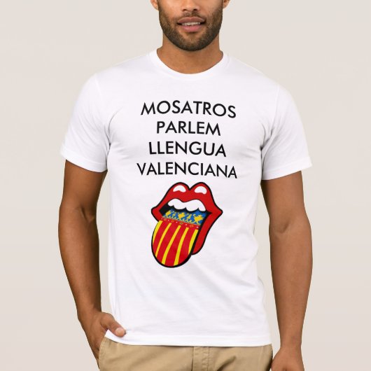 VALENZIANISCHES MOSATROS PARLEM LLENGUA T-Shirt (Vorderseite)
