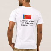 VALENZIANISCHES MOSATROS PARLEM LLENGUA T-Shirt (Rückseite)