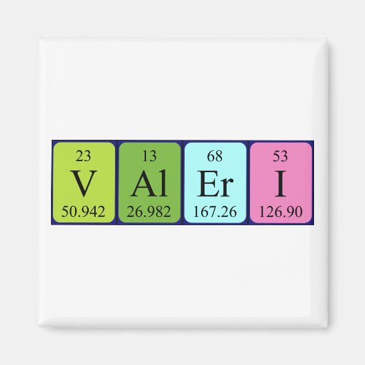 Valeri Periodenmagnet Magnet (Vorne)