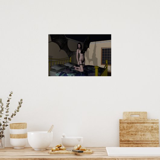 Valeria: Vampire Bride Poster (Küche)