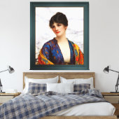 Valeria von William Clarke Wontner Leinwanddruck (Insitu (Schlafzimmer))