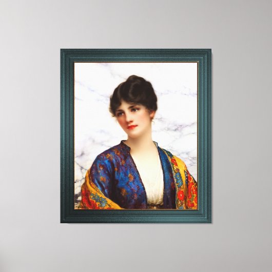 Valeria von William Clarke Wontner Leinwanddruck (Vorderseite)