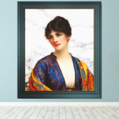 Valeria von William Clarke Wontner Leinwanddruck (Insitu (Holzboden))