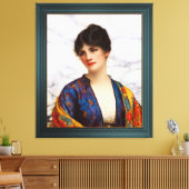 Valeria von William Clarke Wontner Leinwanddruck (Insitu (Wohnzimmer))