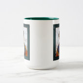 Valeria von William Clarke Wontner Zweifarbige Tasse (Mittel)