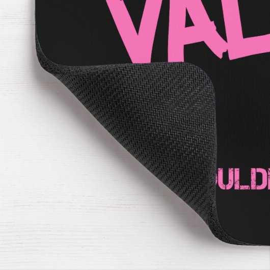 Valeria, was man den Namen nicht verstehen würde Mousepad (Ecke)