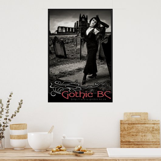 Valerian Laments Gothic BC Poster (Küche)