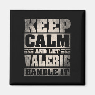 Valerie Name Personalisiert Valerie Vorname Magnet