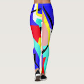 Valerie Pastel Colors Positive Leggings (Rückseite)