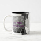 Valerie personalisierte NamensTasse Zweifarbige Tasse (Links)