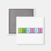 Valerius Periodenmagnet Magnet (Vorderseite/Rückseite)