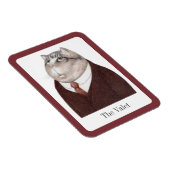 VALET CAT 3x4 Flexible Magnet + Text (Rechte Seite)
