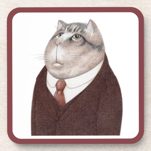 VALET CAT Hard Plastics Untersetzer (Vorderseite)