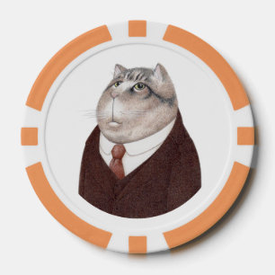 VALET CAT Poker Chips