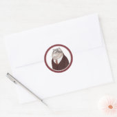 VALET CAT Small Round Stickers (Umschlag)
