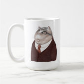 VALET CAT Tal Weiße Tasse (Links)