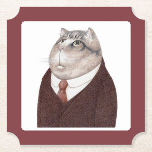 VALET CAT Ticket Paper Untersetzer