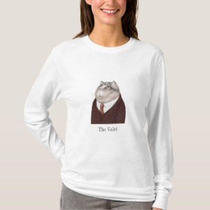 VALET CAT Women's Basic Long Sleeve Shirt