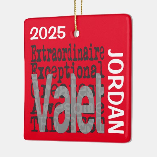 Valet Extraordinaire CUSTOM Keramikornament (Links)