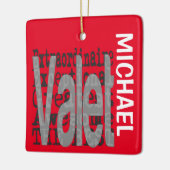 Valet Extraordinaire CUSTOM Keramikornament (Links)