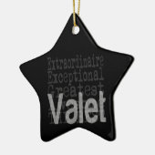 Valet Extraordinaire Keramik Ornament (Links)