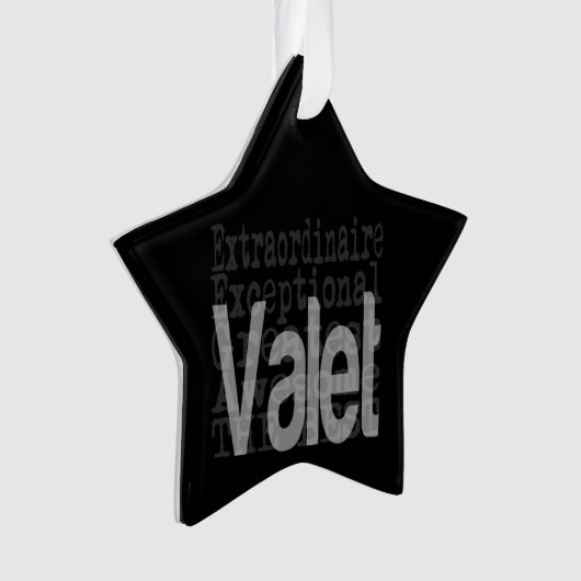 Valet Extraordinaire Ornament (Vorderseite)