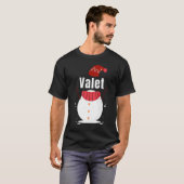 Valet-Geschenk für Weihnachten T-Shirt (Vorne ganz)