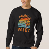 Valet Job  Thanksgiving Sweatshirt (Vorderseite)
