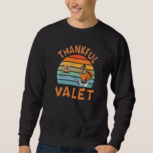 Valet Job Thanksgiving Sweatshirt (Vorderseite)