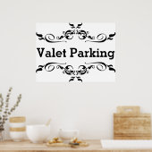 Valet Parking Poster (Küche)