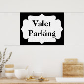 Valet Parking Poster (Küche)