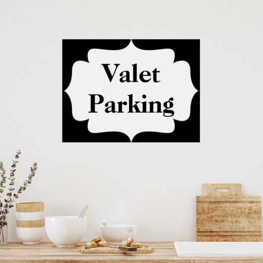 Valet Parking Poster (Küche)