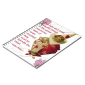 Valetine Journal Notizblock (Linke Seite)