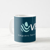 Valguero Petro-Chemical Corporate Logo-Tasse Kaffeetasse (Vorderseite Links)