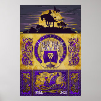 Valhalla Awaits Poster