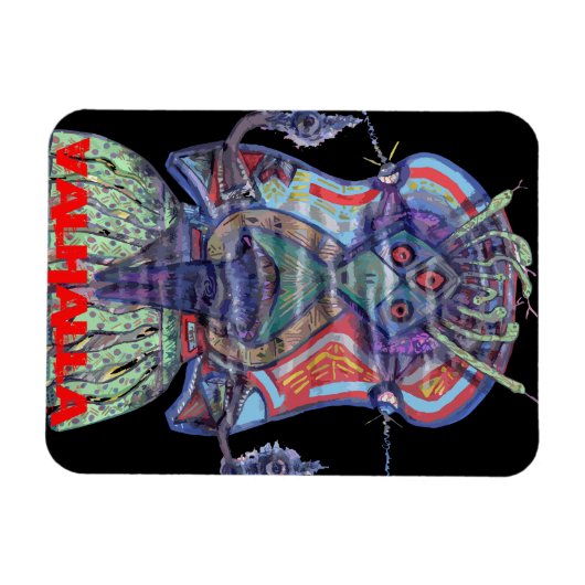 VALHALLA-Magnet Magnet (Horizontal)