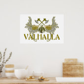 Valhalla Poster (Küche)