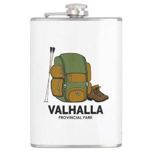Valhalla Provincial Park Backpack Flachmann