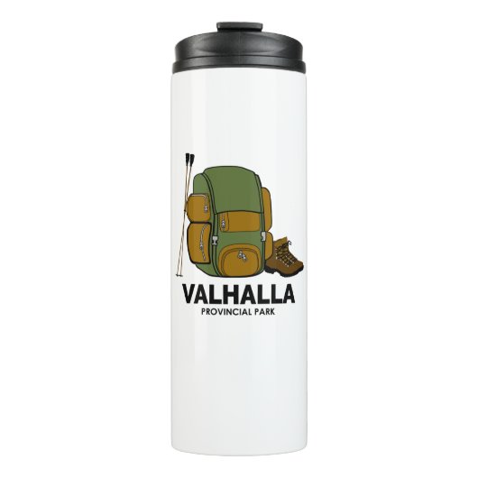 Valhalla Provincial Park Backpack Thermosbecher (Vorderseite)