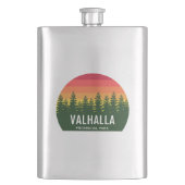 Valhalla Provincial Park Flachmann (Vorderseite)