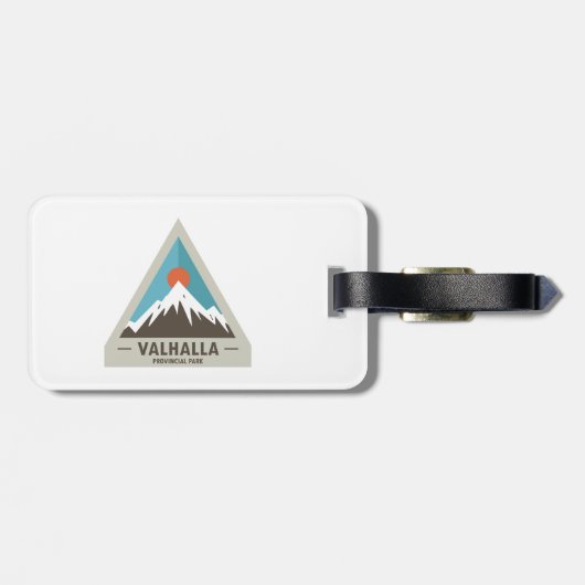 Valhalla Provincial Park Gepäckanhänger (Rückseite horizontal)