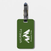 Valhalla Provincial Park Gepäckanhänger (Rückseite vertikal)